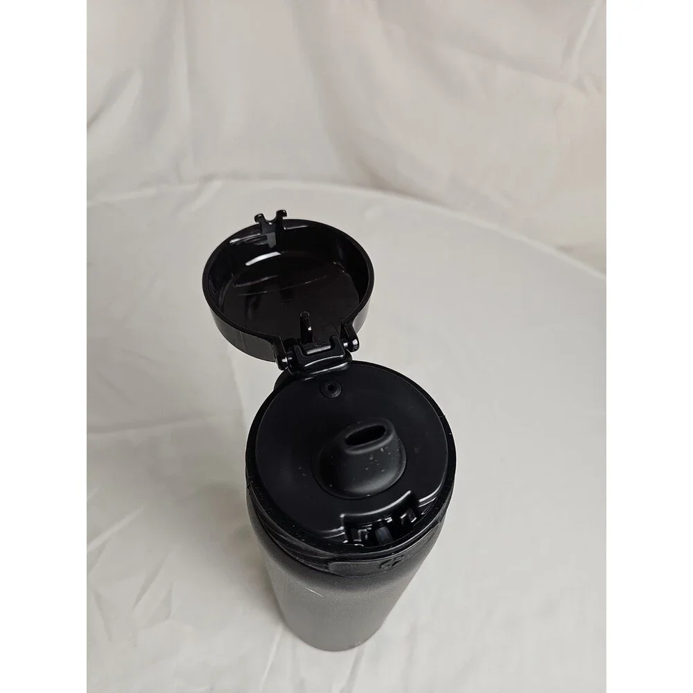Ello Cooper 22 oz Vacuum Insulated Stainless Steel Water Bottle Black Leak Proof